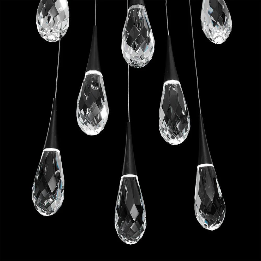 Hibiscus Square LED Multi Pendant Light - Image 3