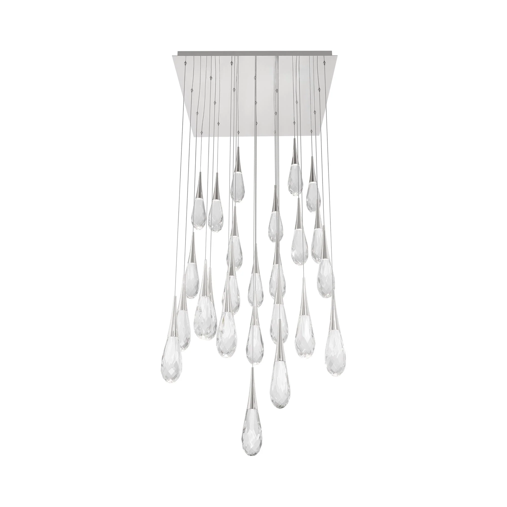 Hibiscus Square LED Multi Pendant Light - Image 8