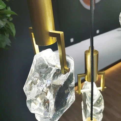 Mech Modern Crystal Pendant Light - Image 3