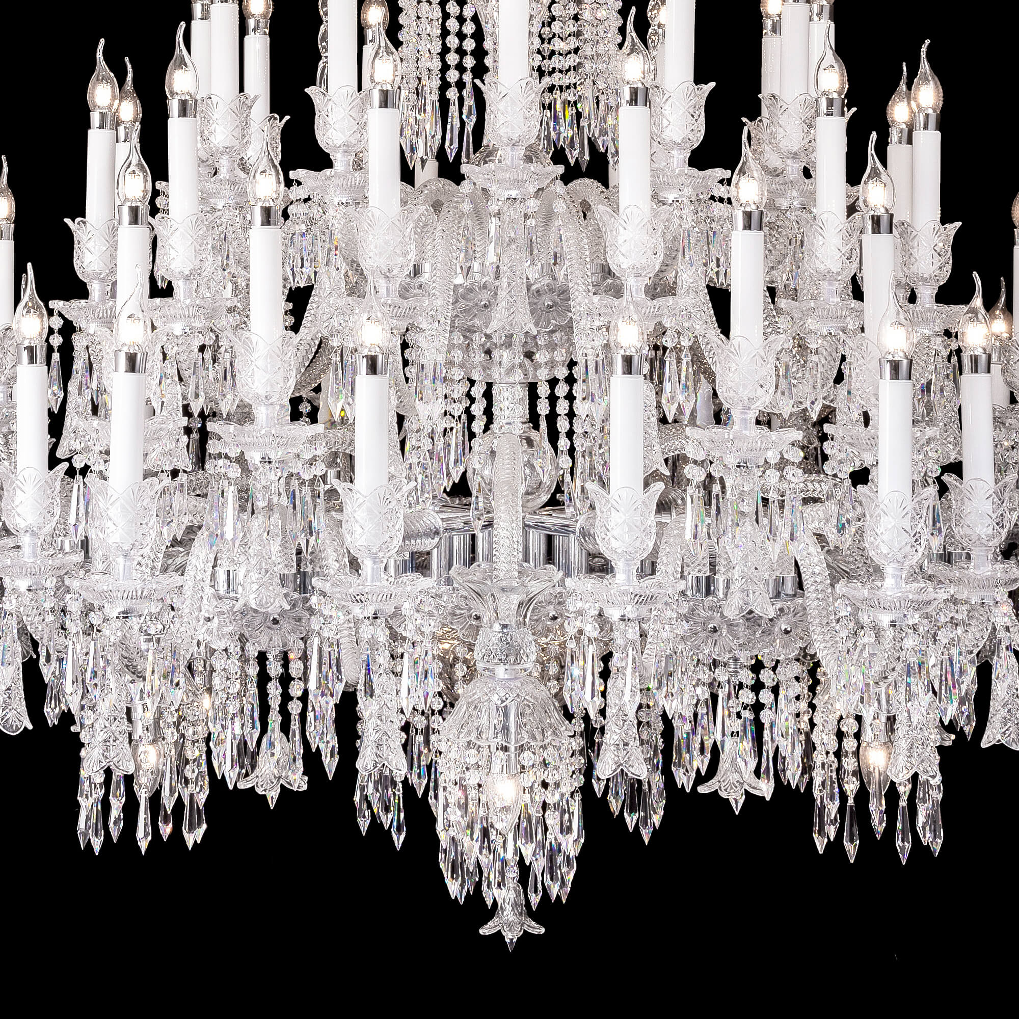 Huge Bacara Museum Crystal Chandelier - Image 3