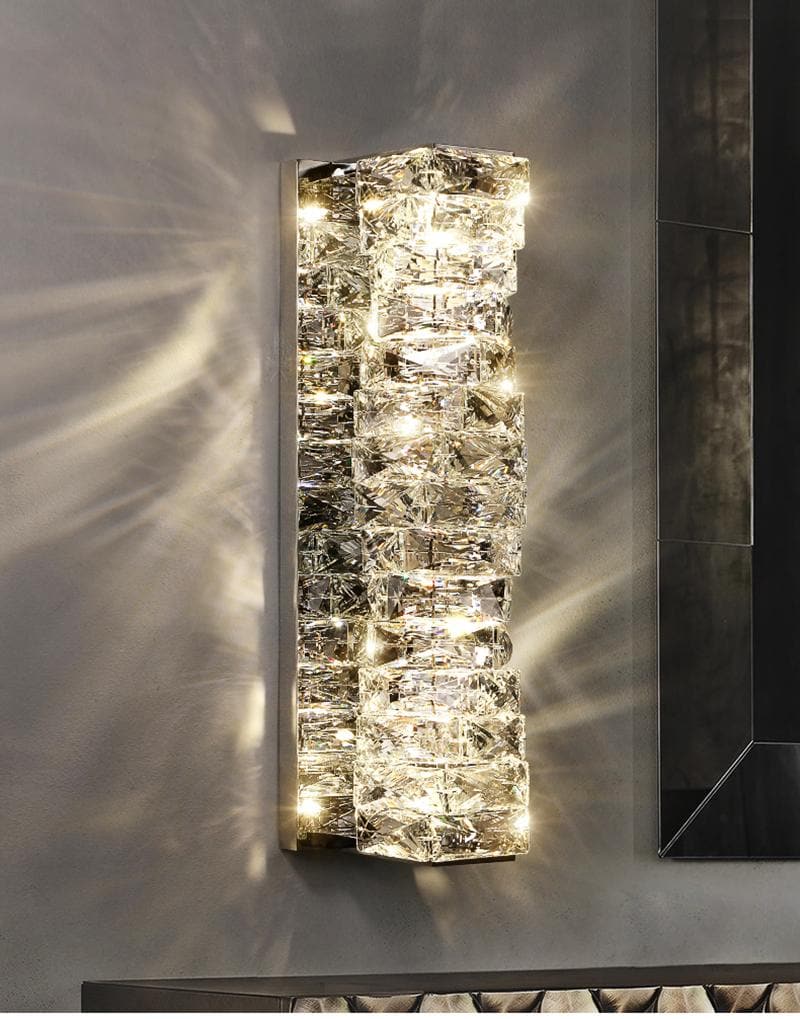 Irregular Crystal Block Wall Sconce - Image 8