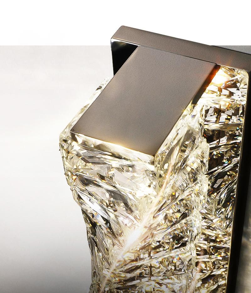Irregular Crystal Block Wall Sconce - Image 9
