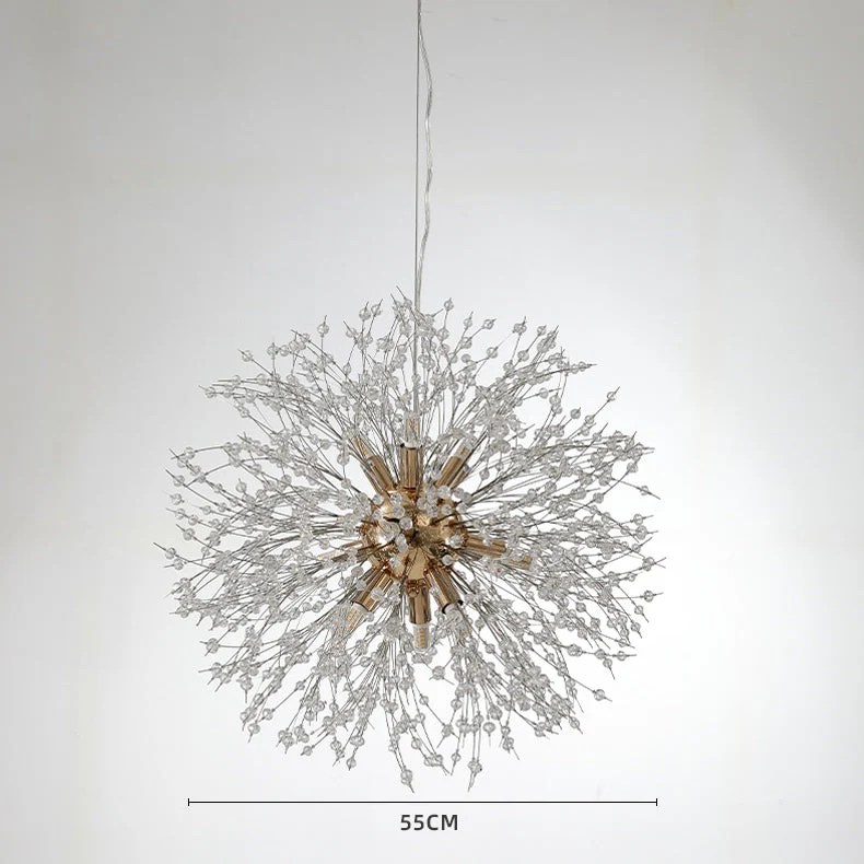 Dandelion Chandelier Sputnik Sphere In Firework Shape Modern Ceiling Light - Image 5