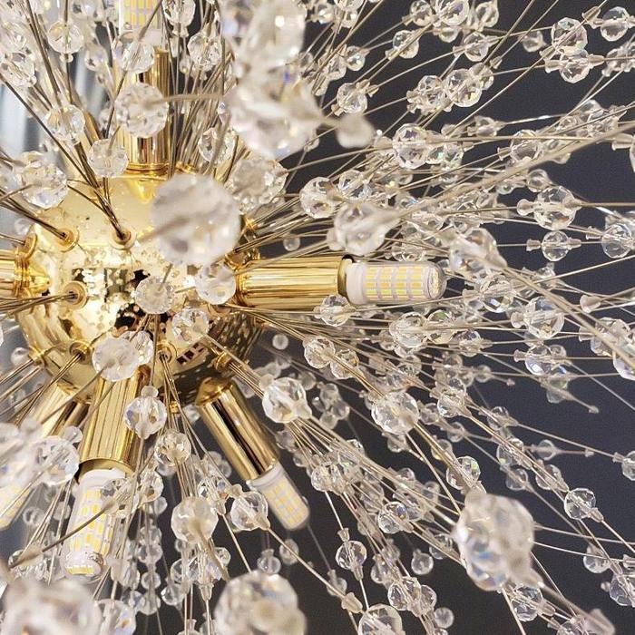Dandelion Chandelier Sputnik Sphere In Firework Shape Modern Ceiling Light - Image 6