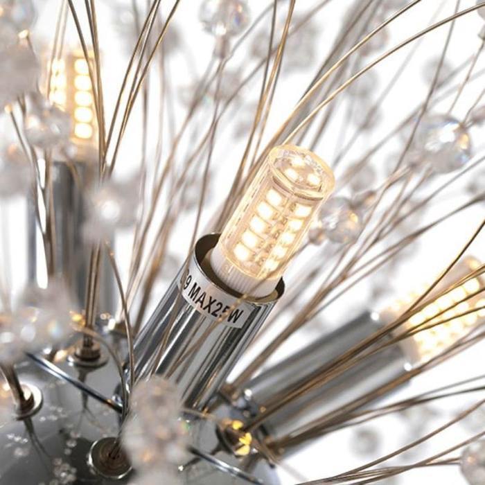Dandelion Chandelier Sputnik Sphere In Firework Shape Modern Ceiling Light - Image 7