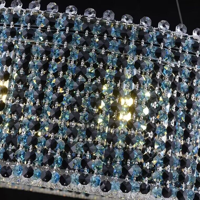Italian Modern Light Luxury Round Crystal Chandelier Decorative Light Fixture for Living Room/Dining Room - Image 11