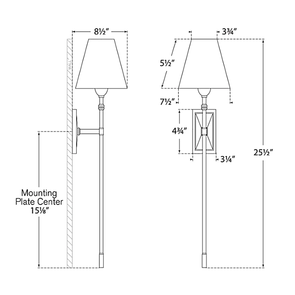 Jane Tail Wall Sconce - Image 4
