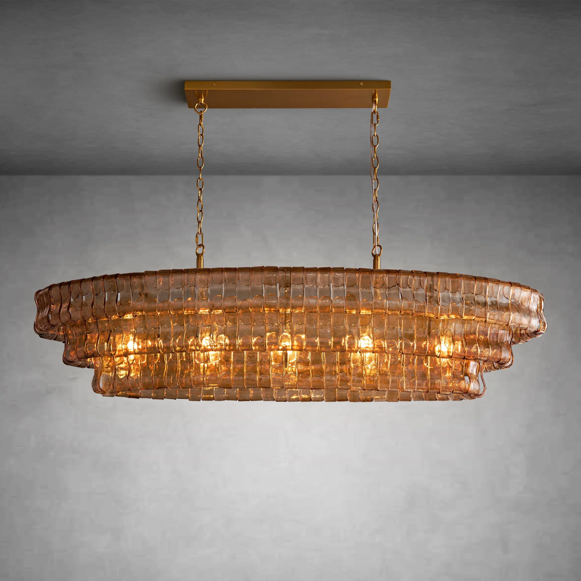 Ghiaccio Oval Chandelier 54"W/65"W - Image 14
