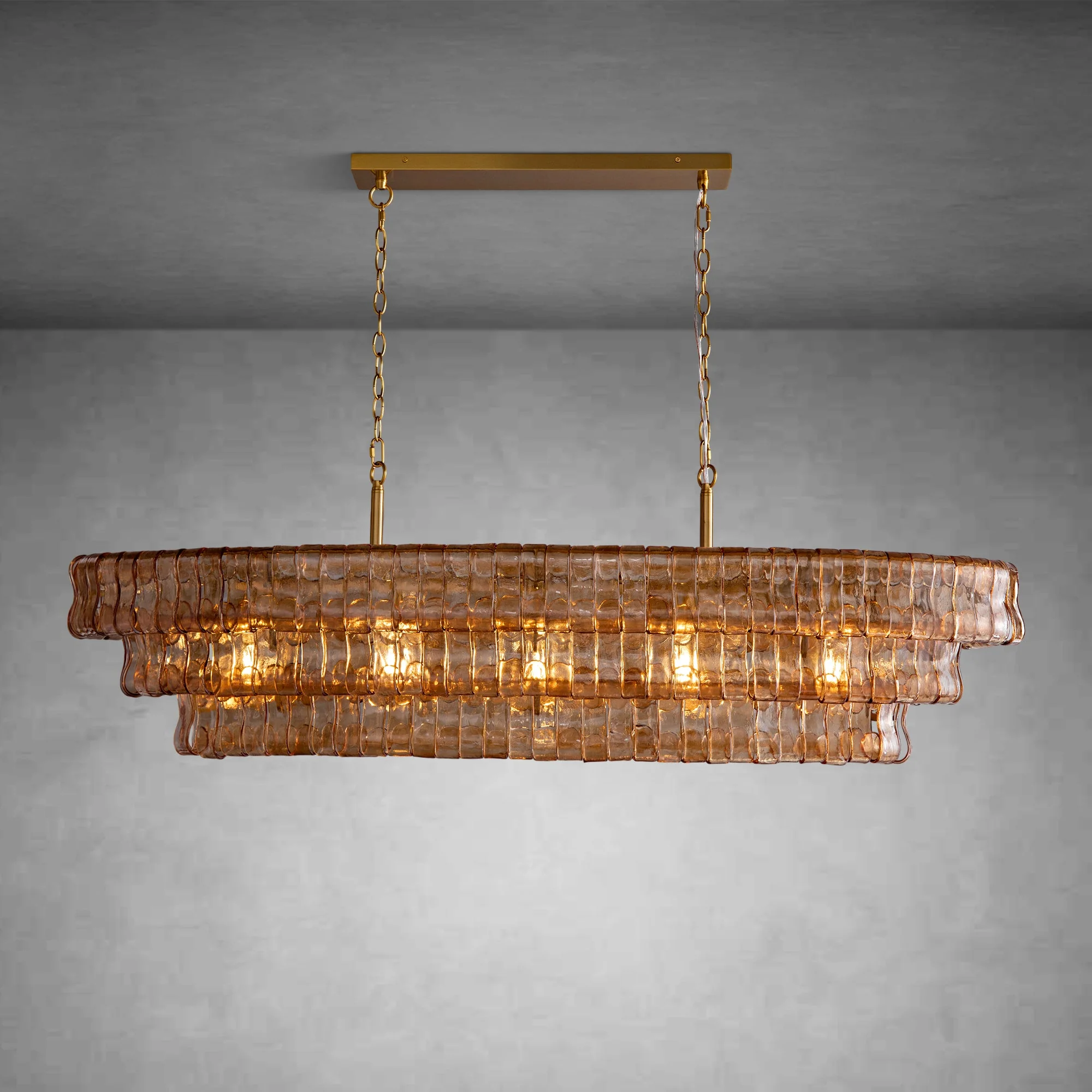 Ghiaccio Oval Chandelier 54"W/65"W - Image 16