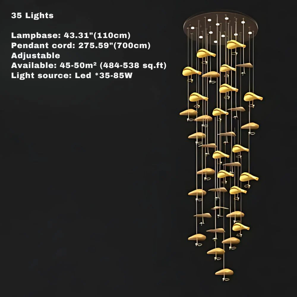 Jenissa Vintage Staircase Chandelier - Image 7