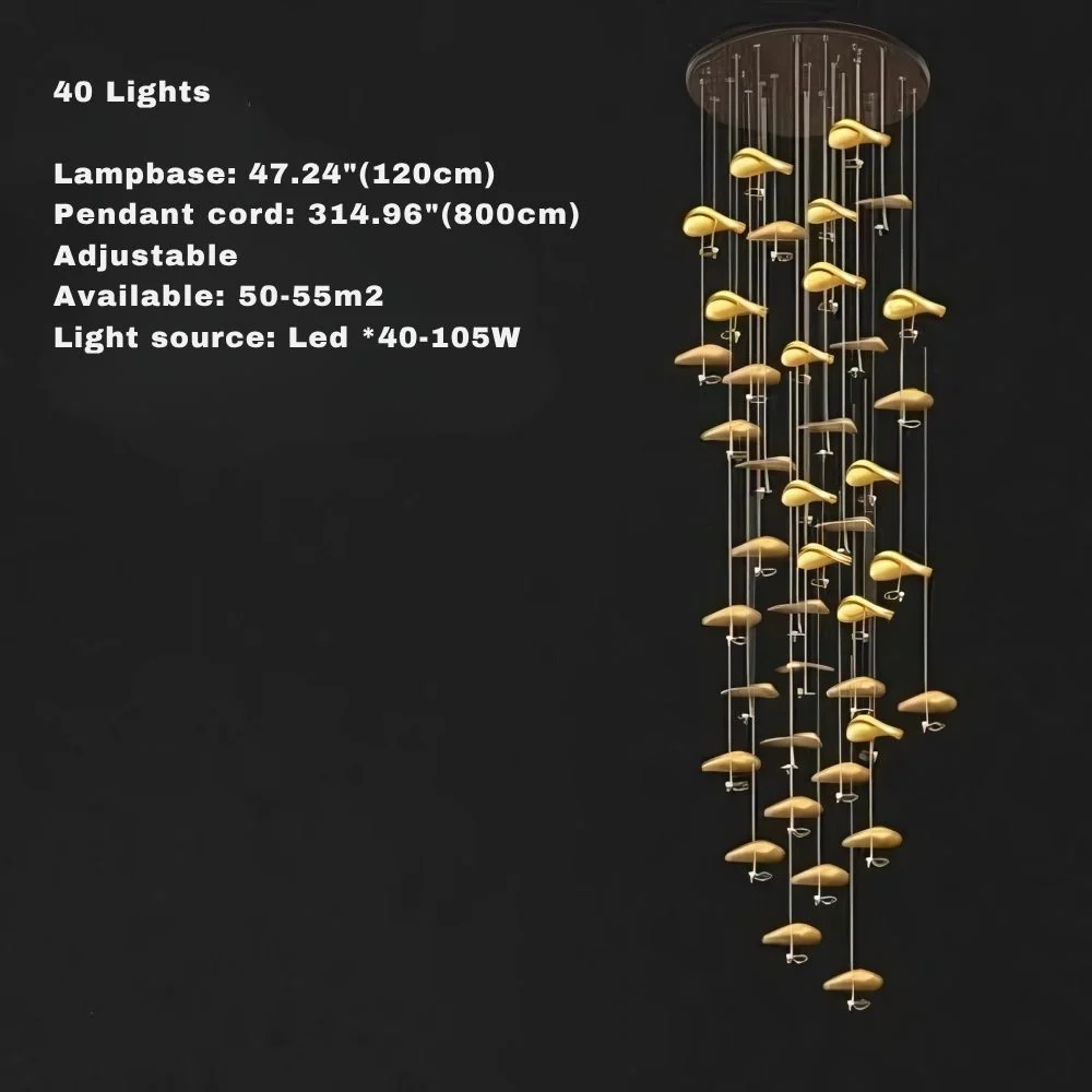 Jenissa Vintage Staircase Chandelier - Image 8
