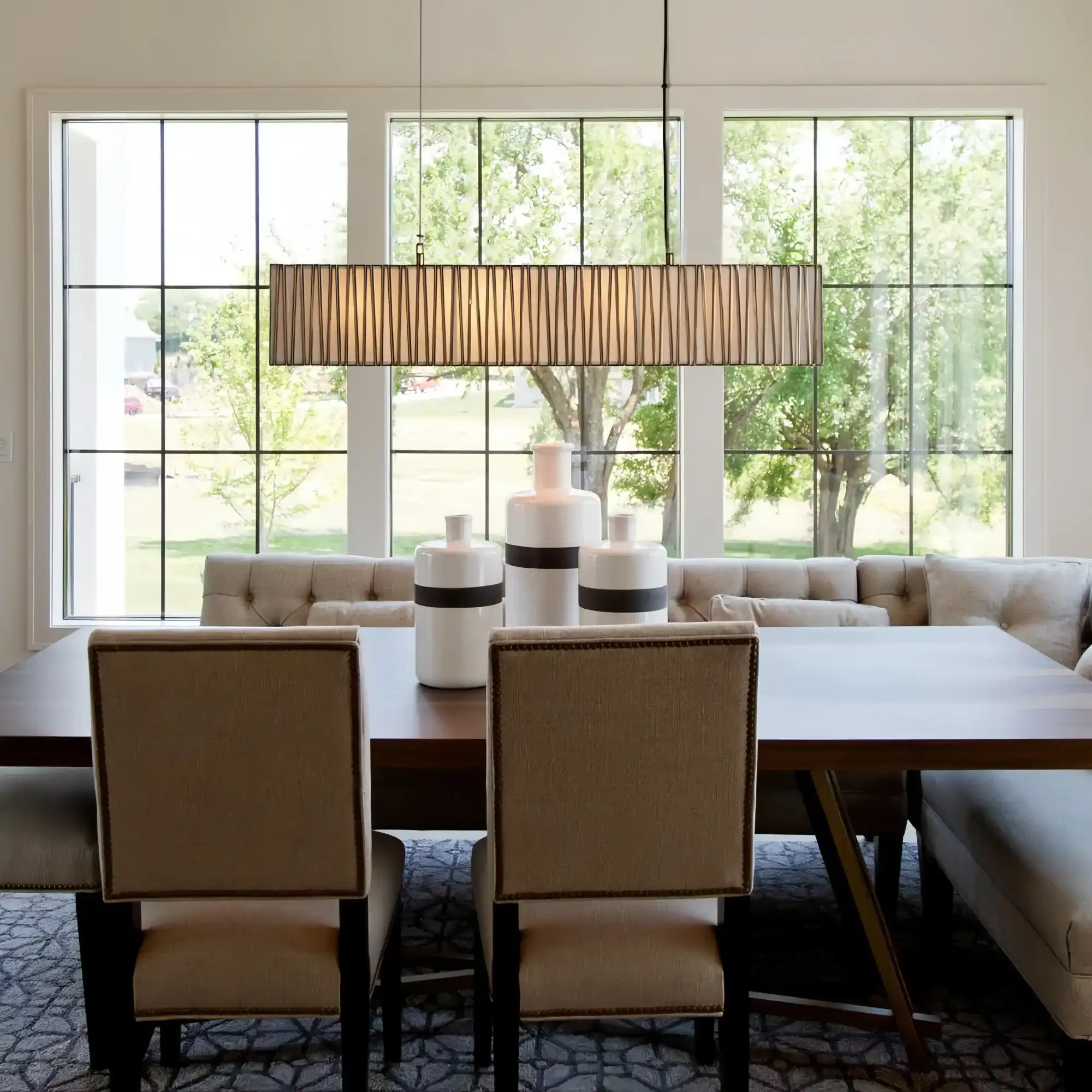 Jeunet Rectangular Chandelier - Image 2
