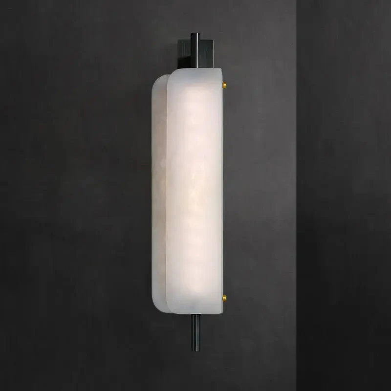 Joisse  Alabaster Linear Wall Sconce Modern - Image 5
