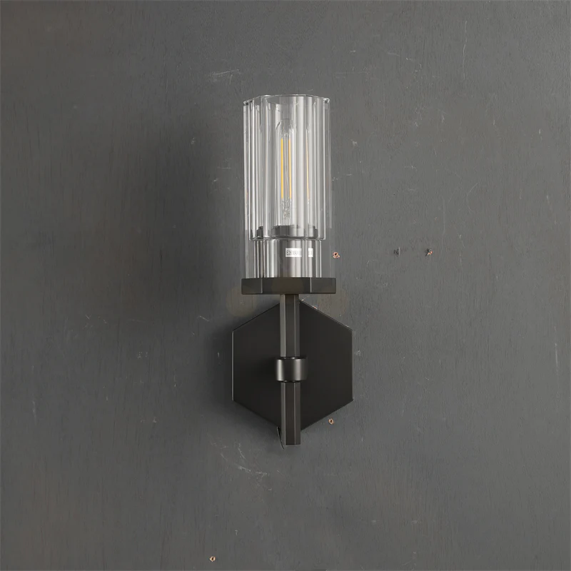 Kimberly Lambe Hexagonal Wall Sconce 14¼"H for Bedroom, Living Room, Kitchen Island - Image 11