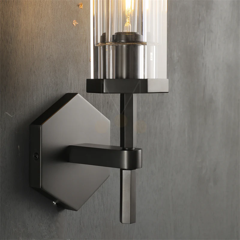 Kimberly Lambe Hexagonal Wall Sconce 14¼"H for Bedroom, Living Room, Kitchen Island - Image 12