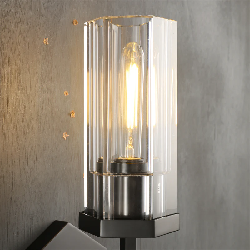 Kimberly Lambe Hexagonal Wall Sconce 14¼"H for Bedroom, Living Room, Kitchen Island - Image 7