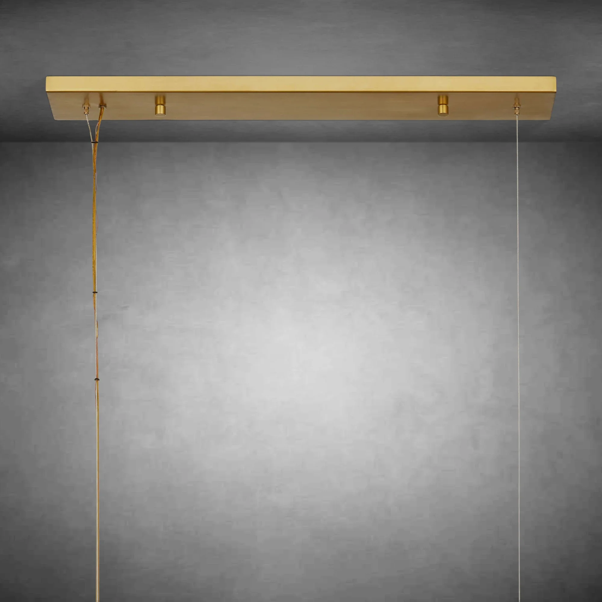 Kinney Linear Chandelier Brushed Brass 9-Globe Modern Chandelier - Image 5