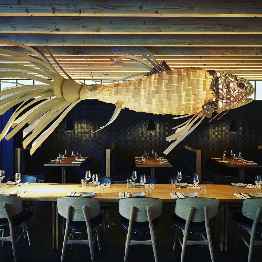 Koi Crystal Spiral Chandelier - Image 11