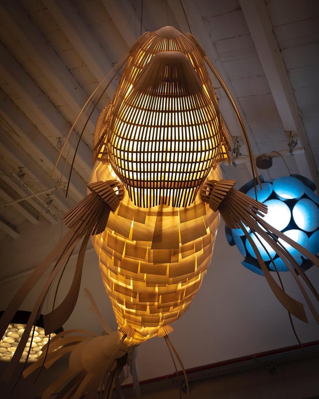 Koi Crystal Spiral Chandelier - Image 22