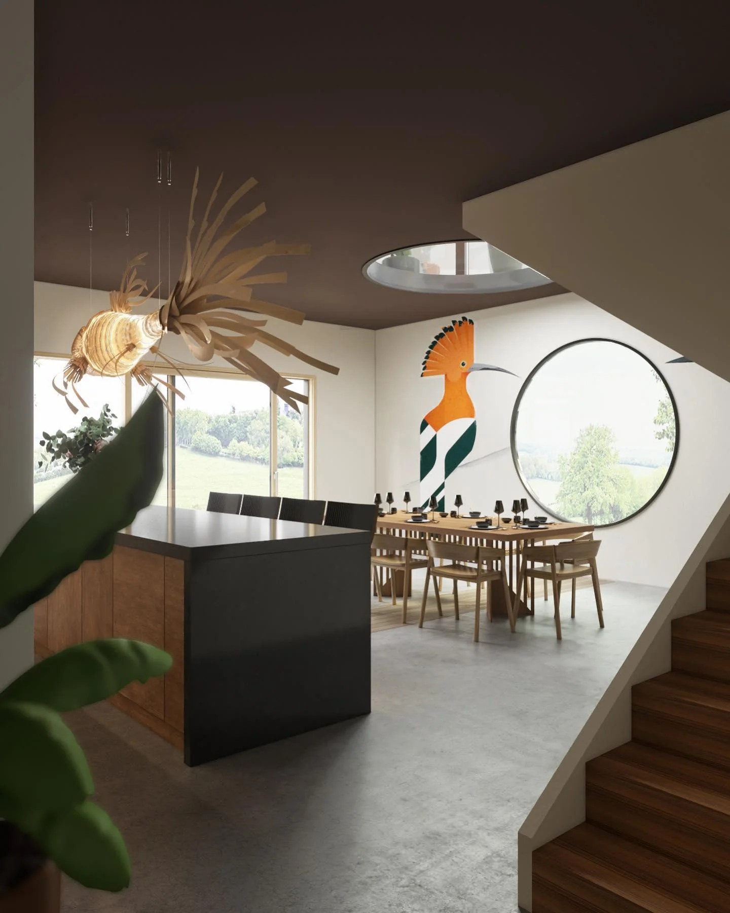 Koi Crystal Spiral Chandelier - Image 23