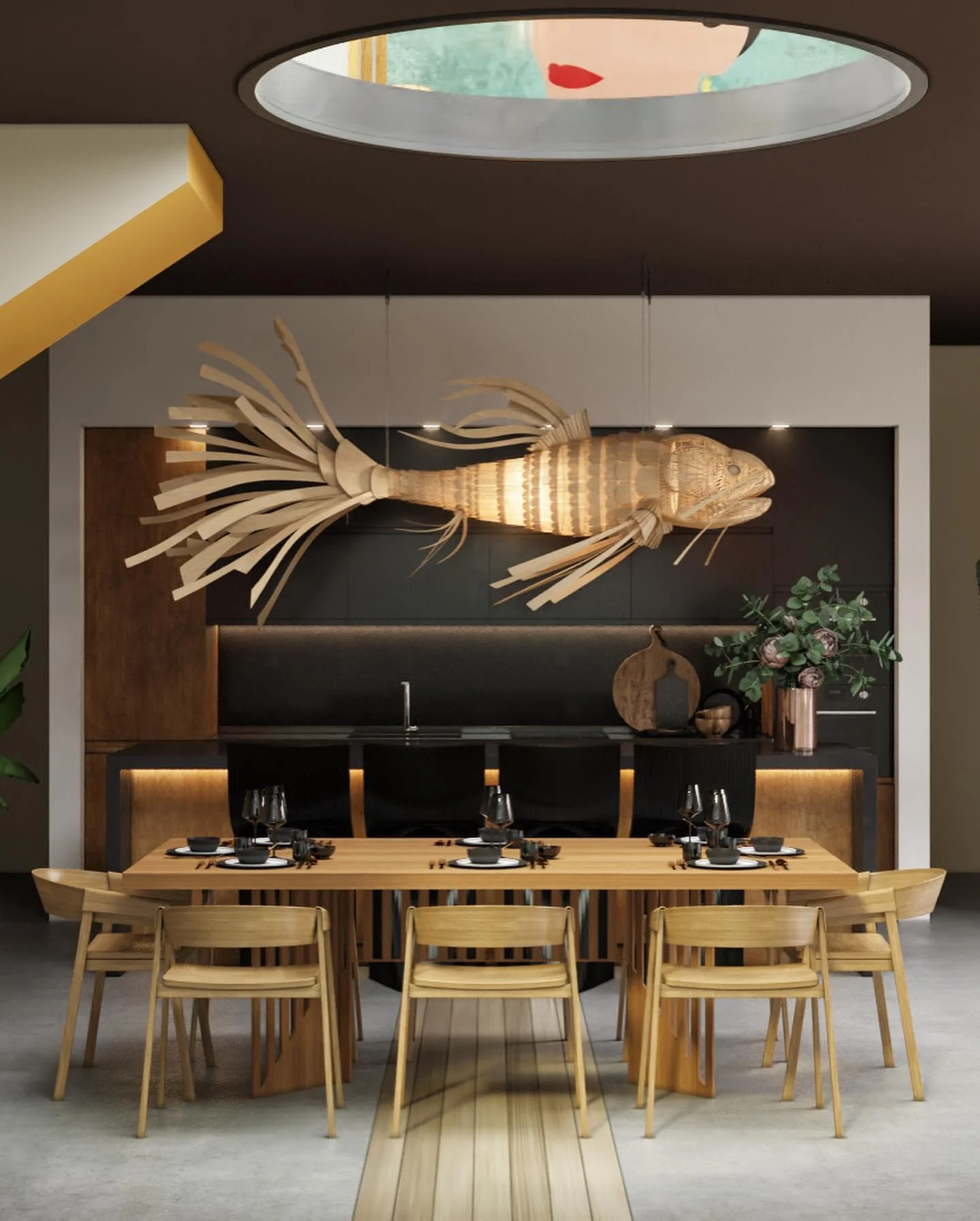 Koi Crystal Spiral Chandelier - Image 35