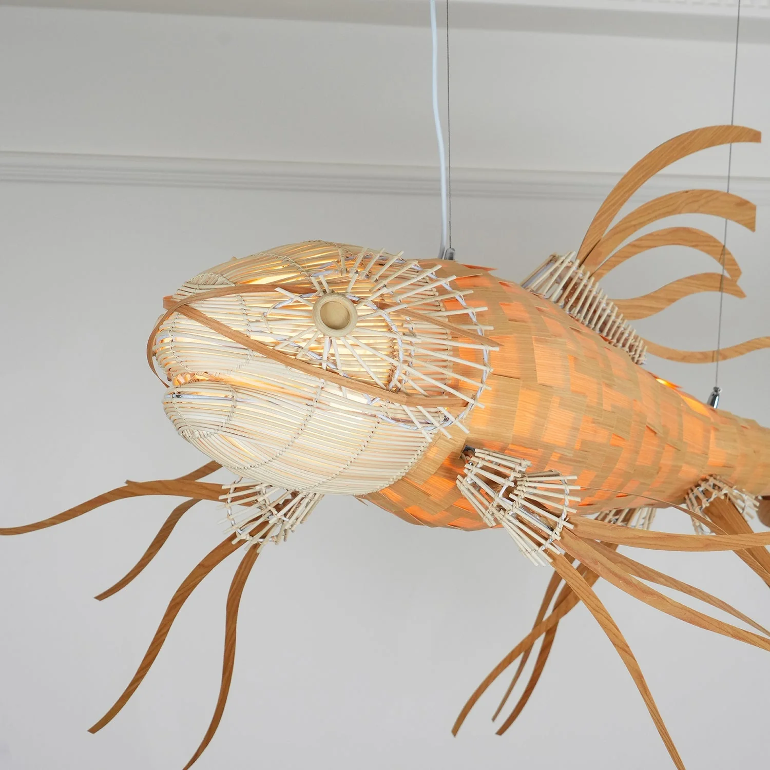 Koi Crystal Spiral Chandelier - Image 41