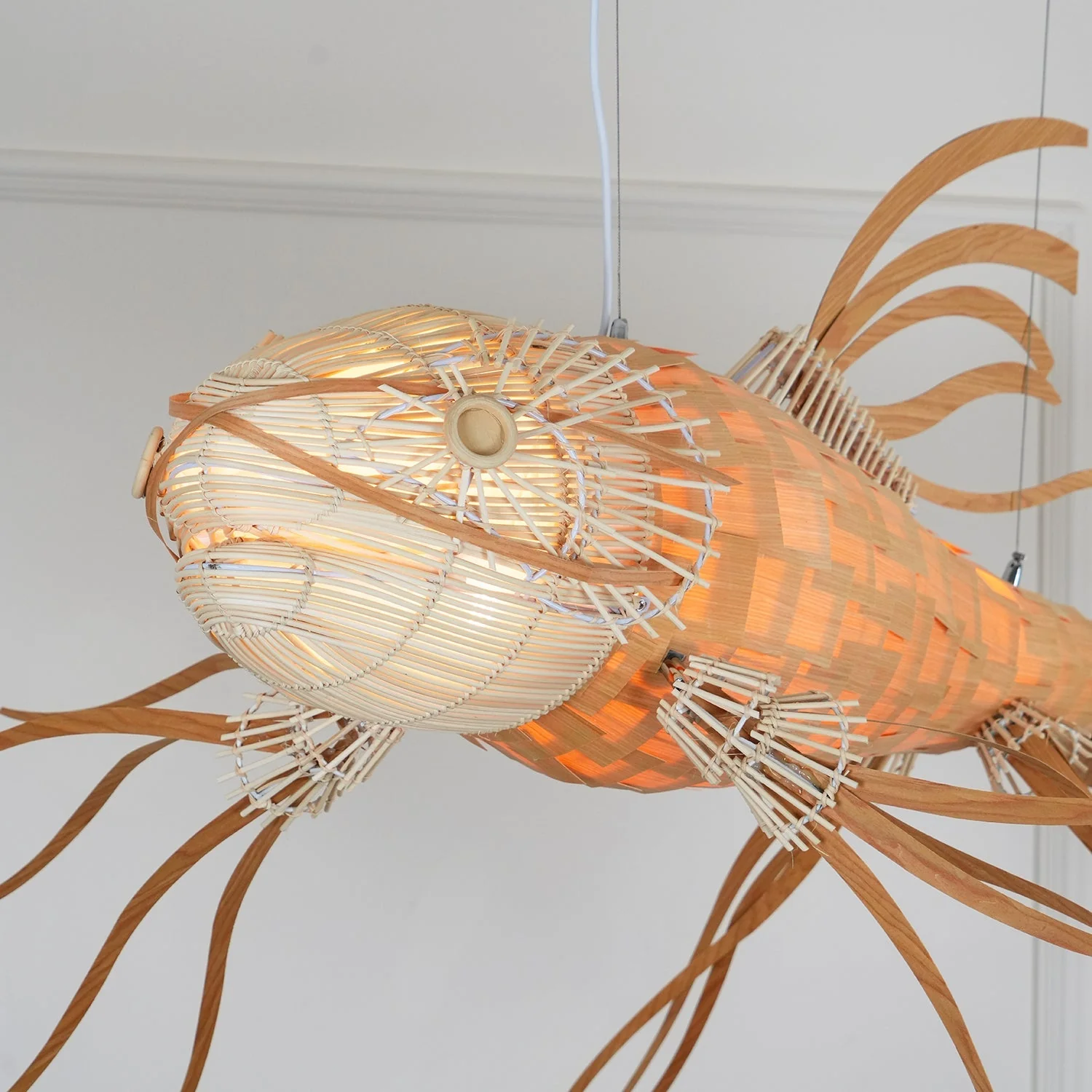 Koi Crystal Spiral Chandelier - Image 43