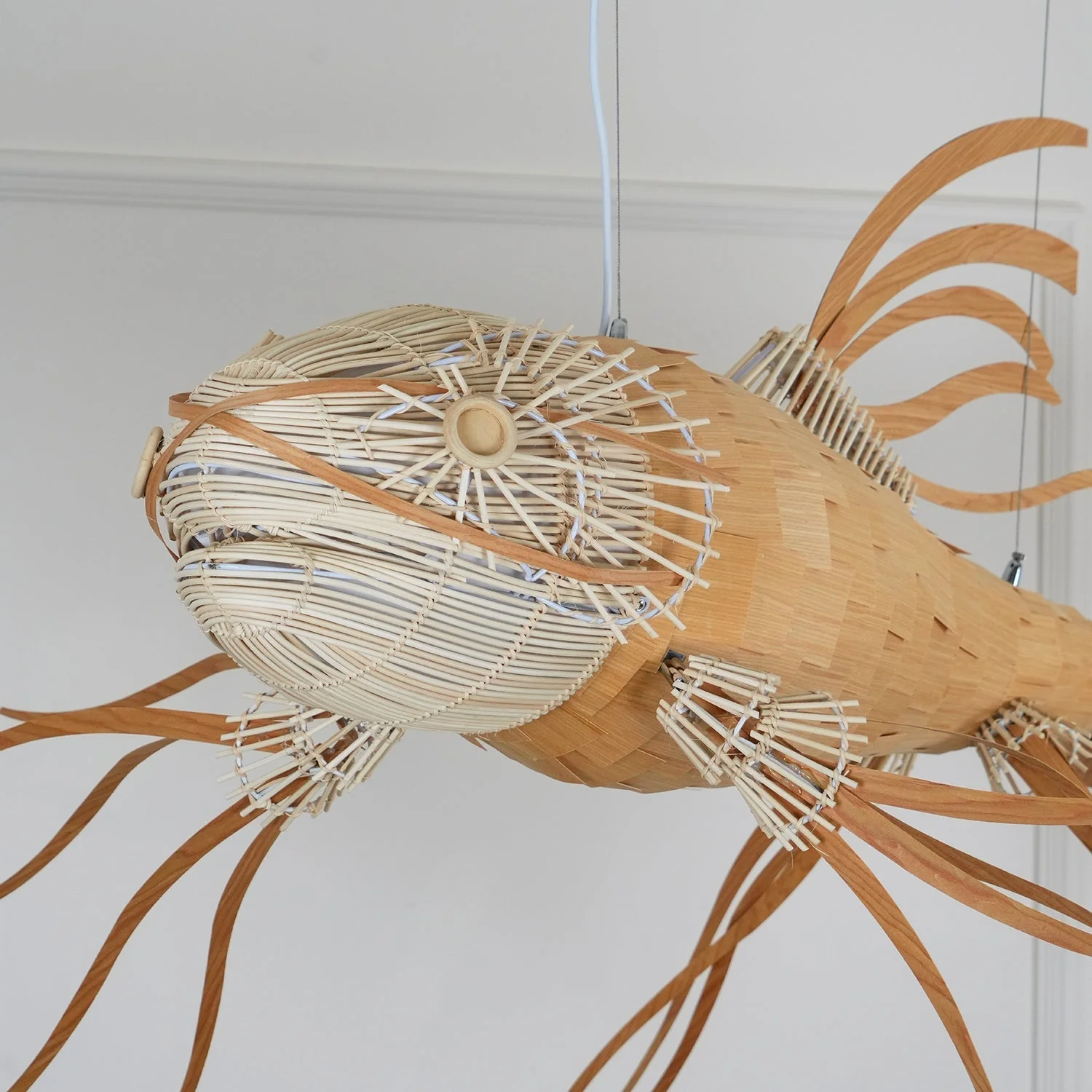 Koi Crystal Spiral Chandelier - Image 44