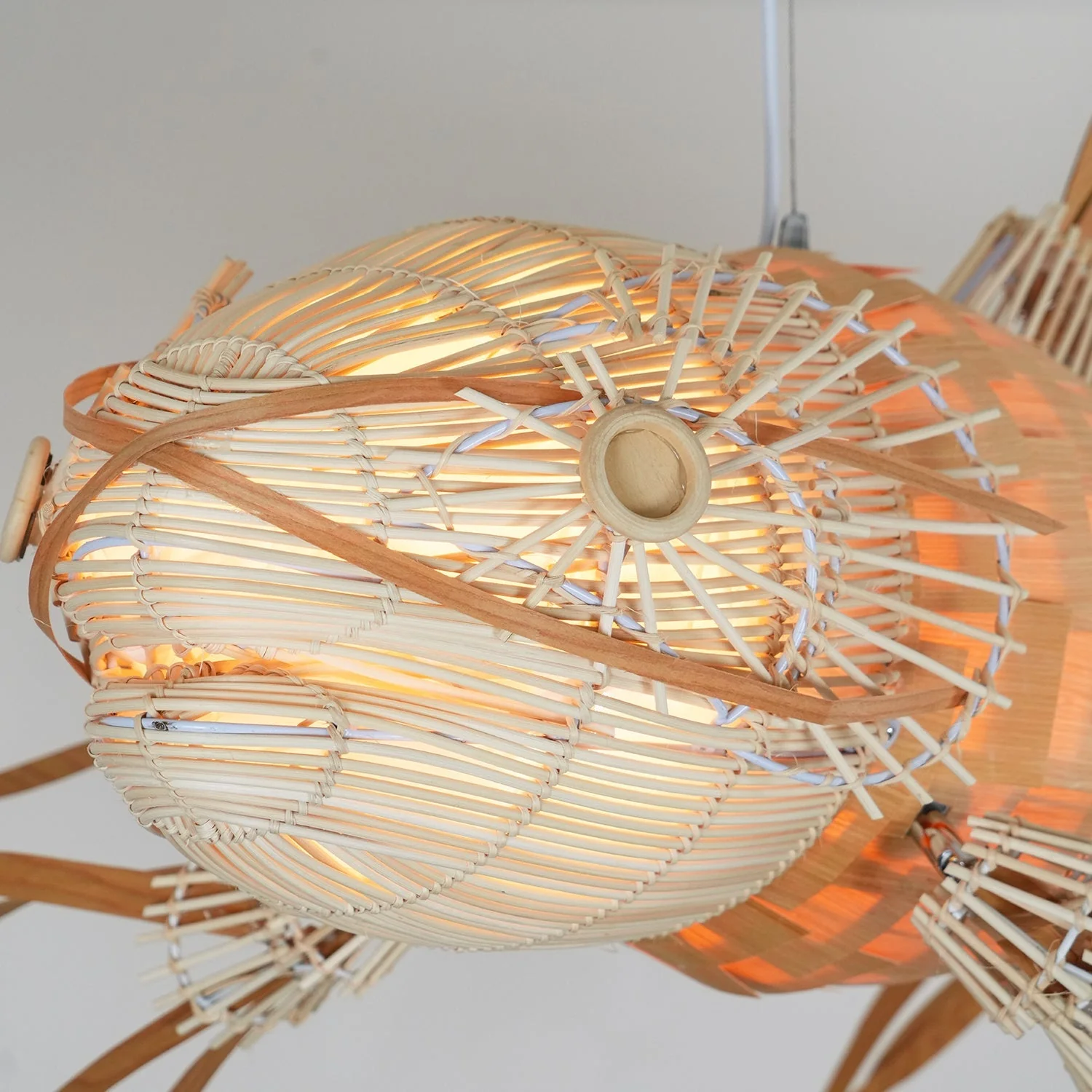 Koi Crystal Spiral Chandelier - Image 46