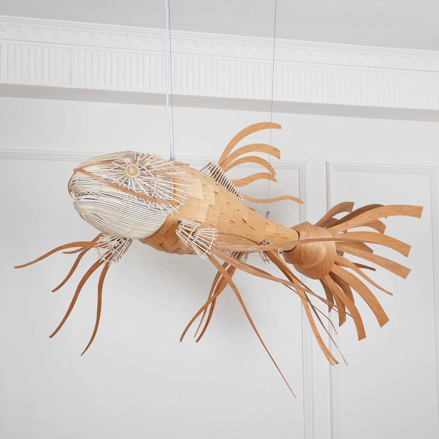 Koi Crystal Spiral Chandelier - Image 47