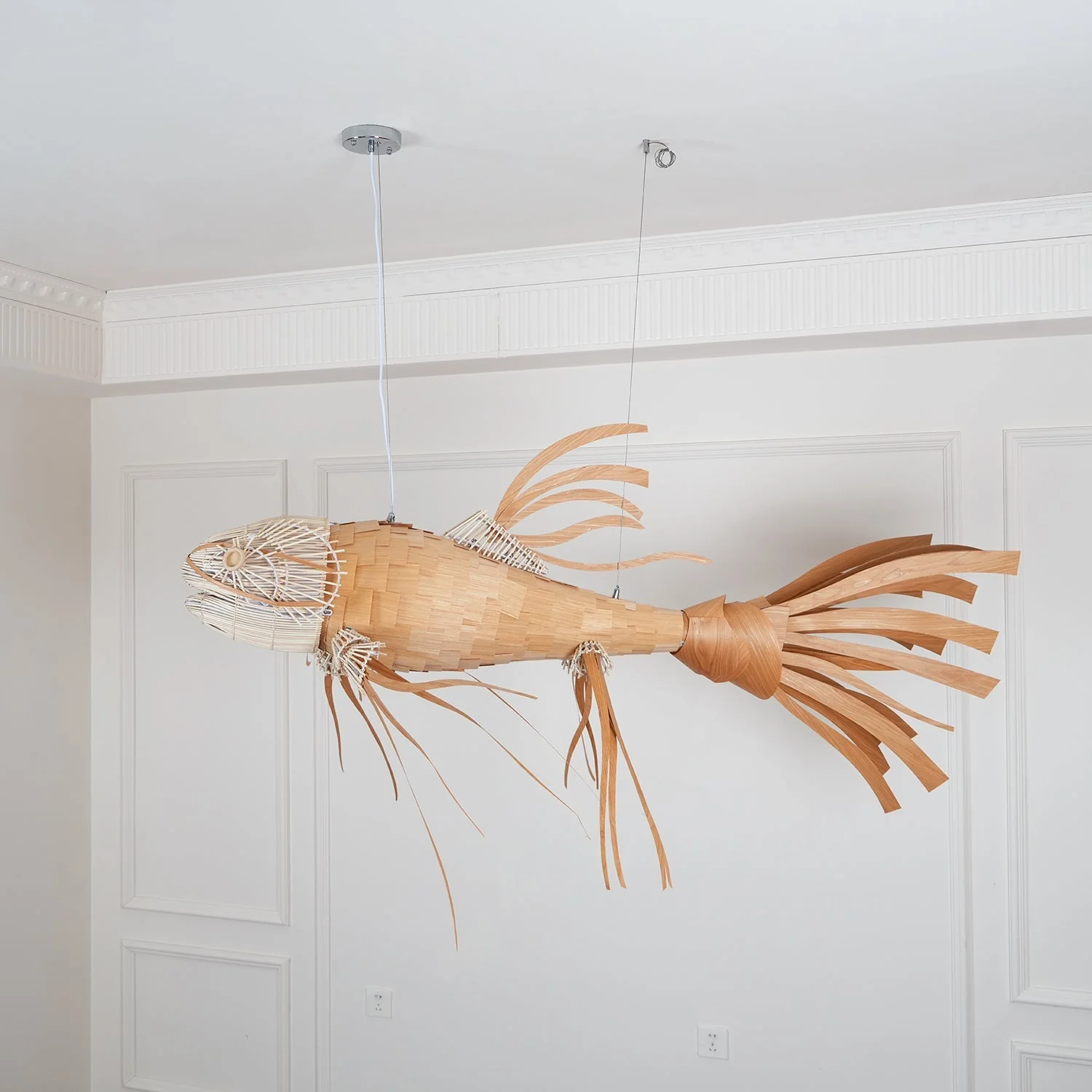 Koi Crystal Spiral Chandelier - Image 48