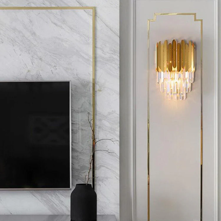Kubi Crystal Wall Sconce - Image 3