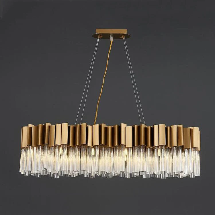 Kubica Oval Crystal Chandelier - Image 2