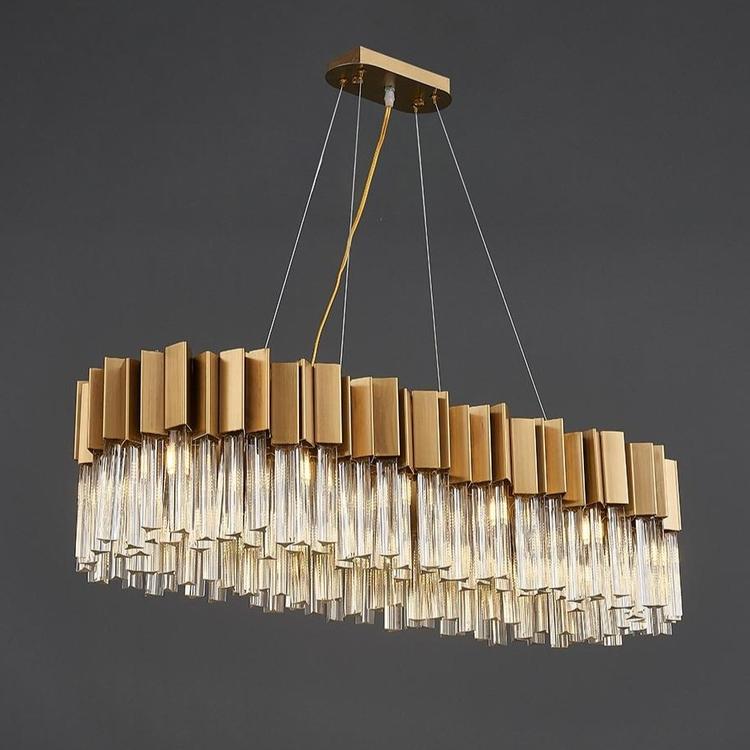 Kubica Oval Crystal Chandelier - Image 3
