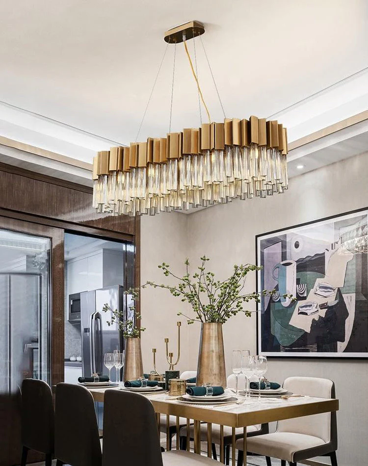 Kubica Oval Crystal Chandelier - Image 5