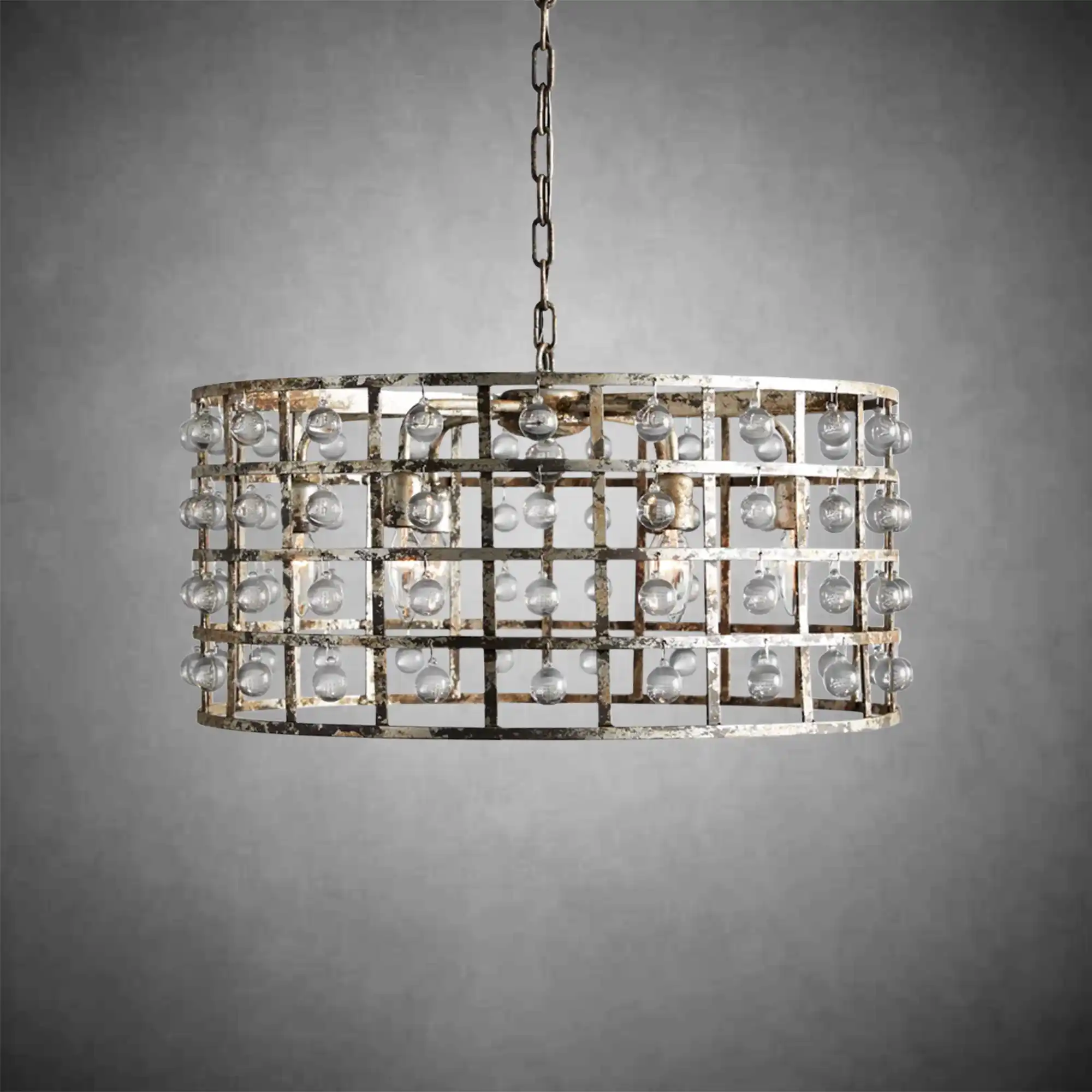 La Cage Round Chandelier 6/8/12 Light - Image 2