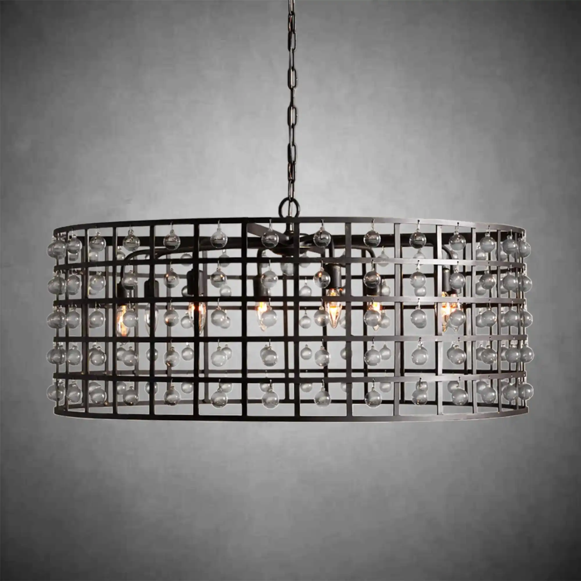 La Cage Round Chandelier 6/8/12 Light - Image 3
