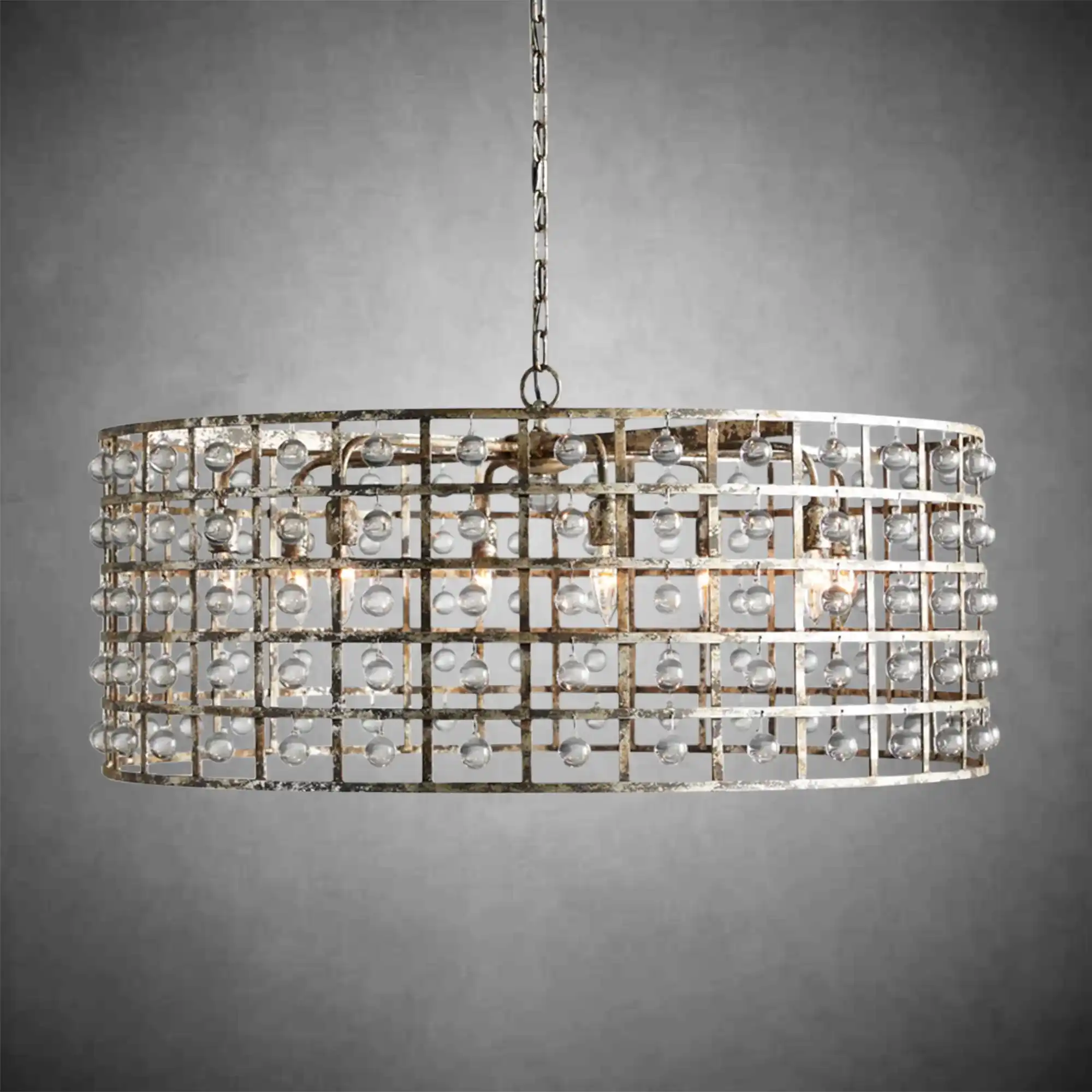 La Cage Round Chandelier 6/8/12 Light - Image 4