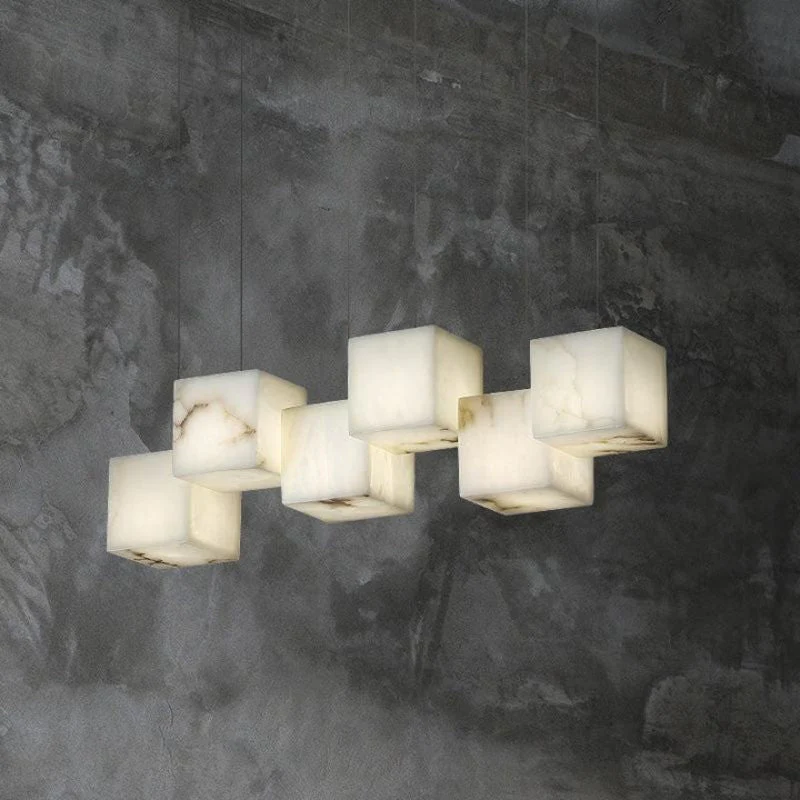 Merlin Labster Cubic Rectangular Chandelier - Image 3
