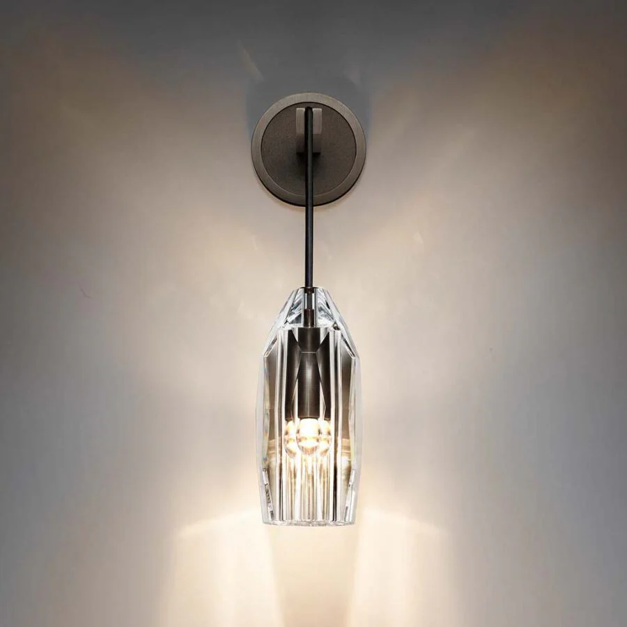 Lafi Crystal Glass Wall Sconce - Image 2