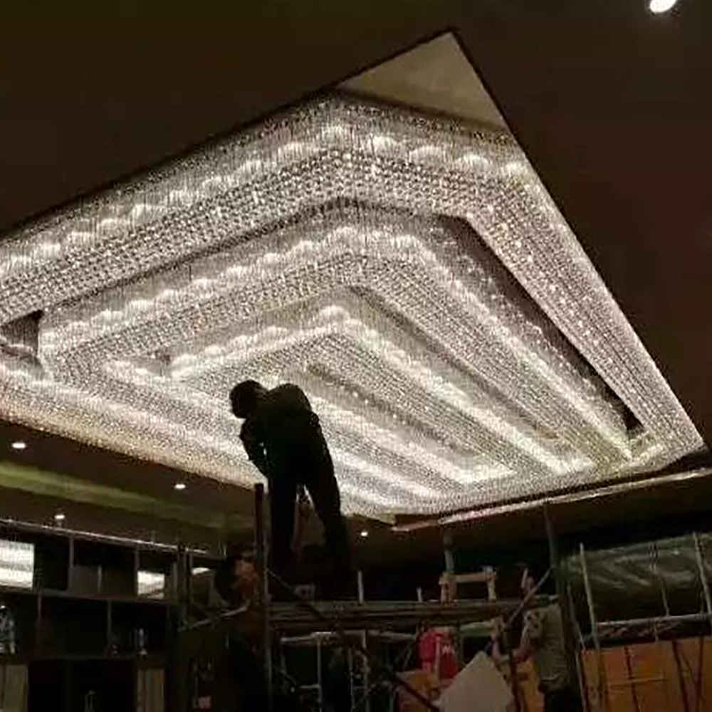 Large banquet hall chandelier - Image 2