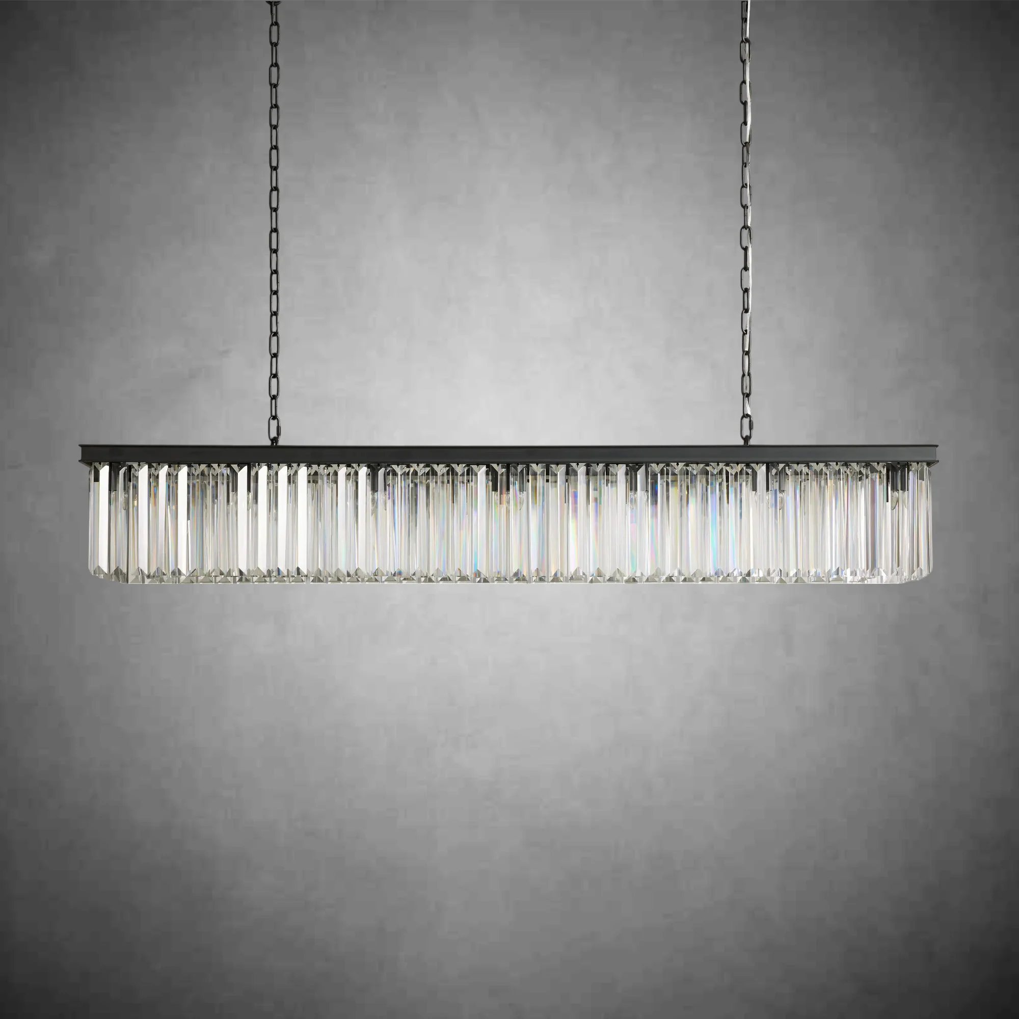 Leyland Rectangular Chandelier 60''72'' - Image 2