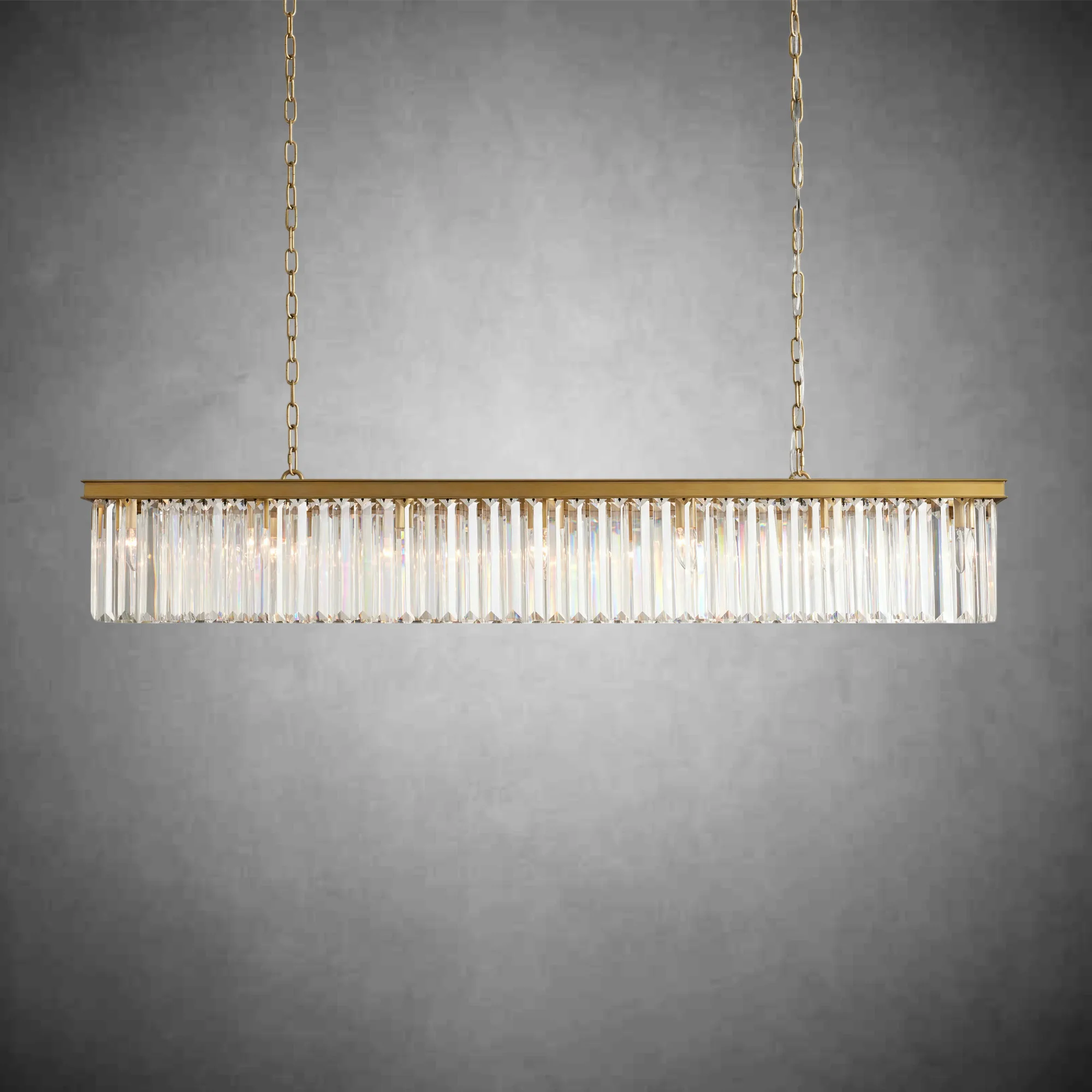 Leyland Rectangular Chandelier 60''72'' - Image 4