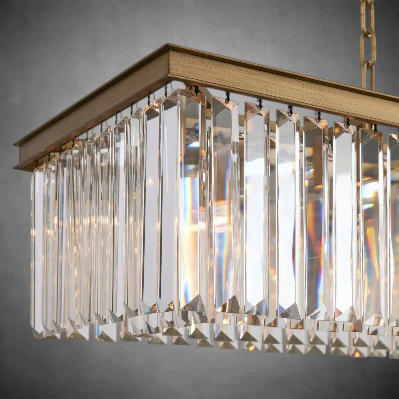 Leyland Rectangular Chandelier 60''72'' - Image 7