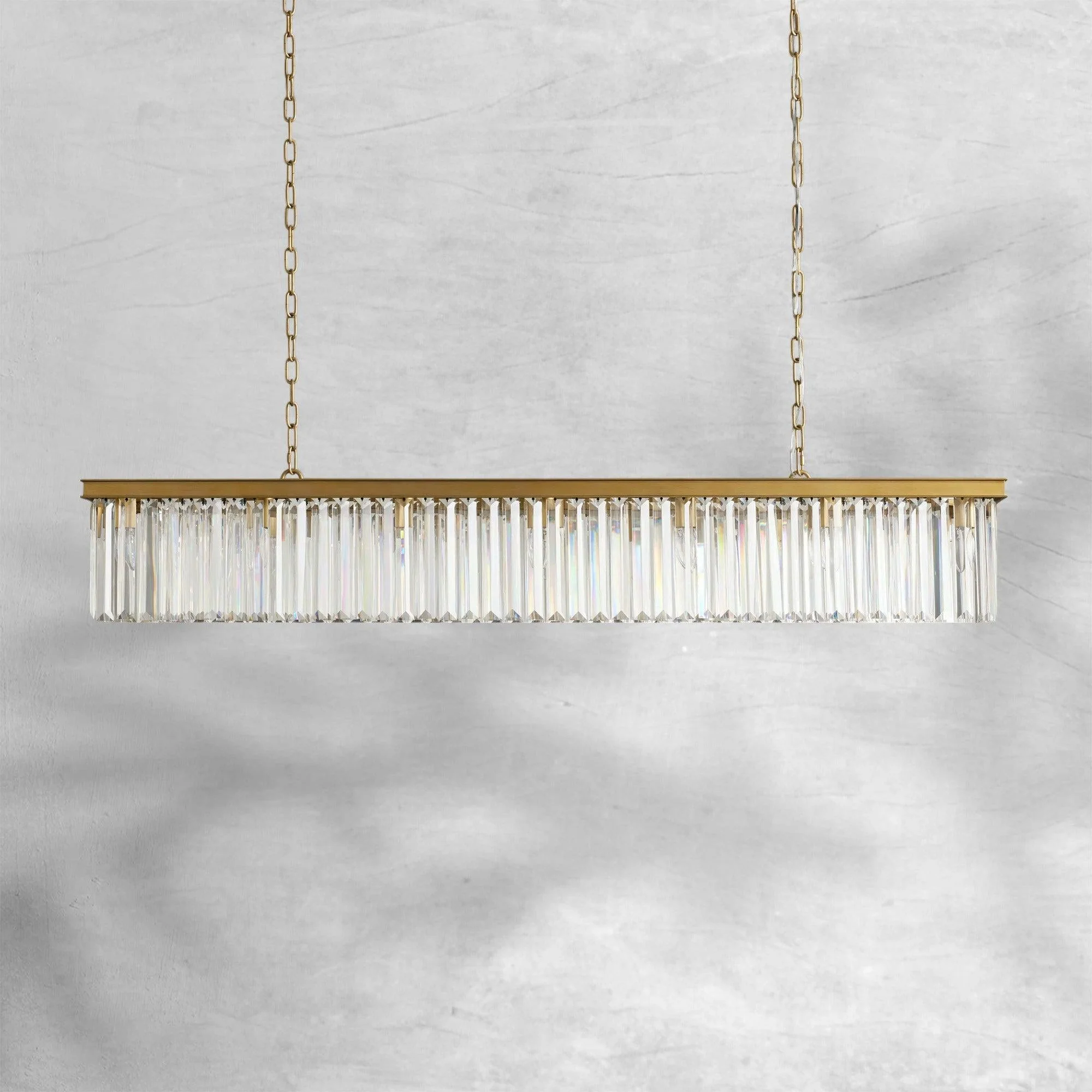 Leyland Rectangular Chandelier 60''72'' - Image 6