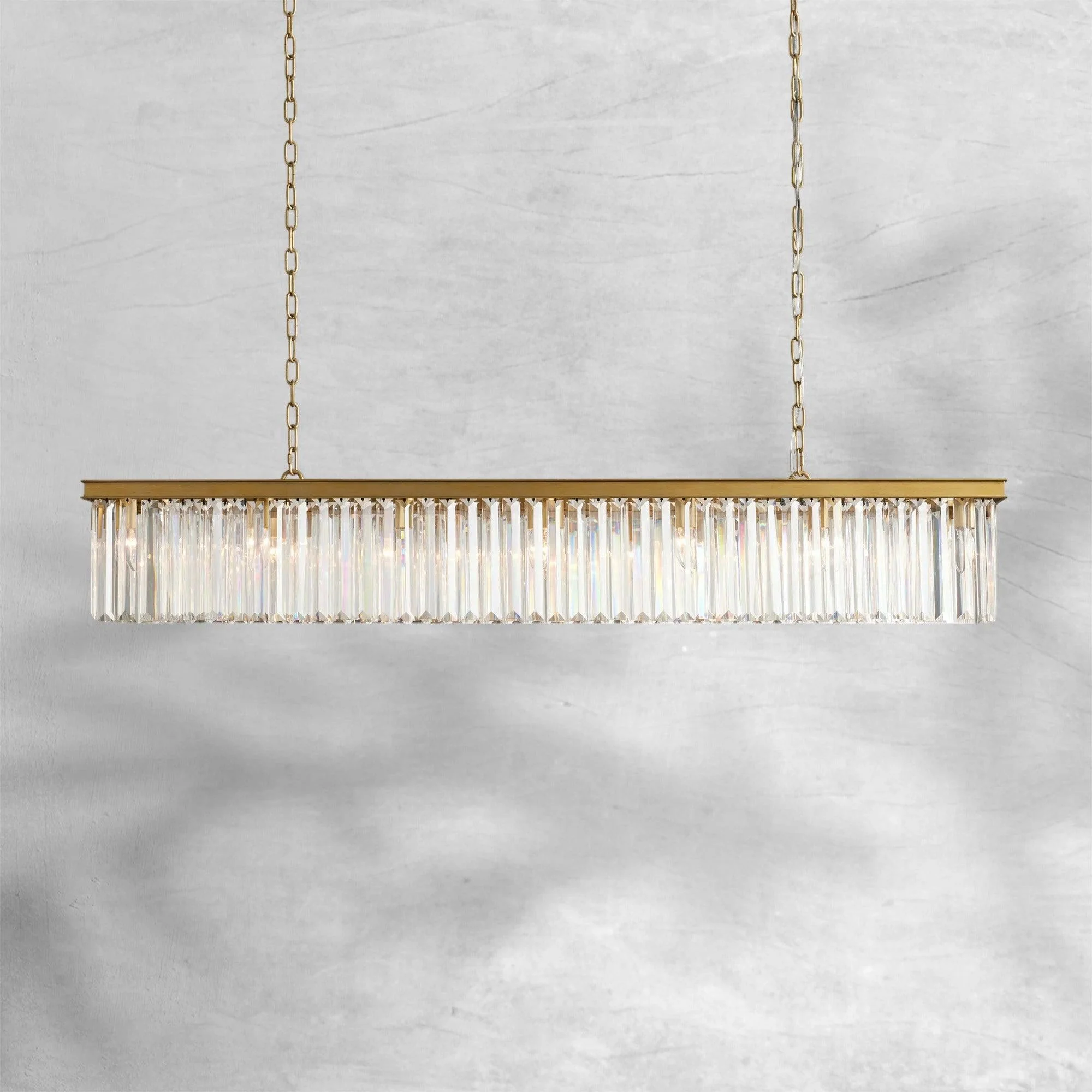 Leyland Rectangular Chandelier 60''72'' - Image 8