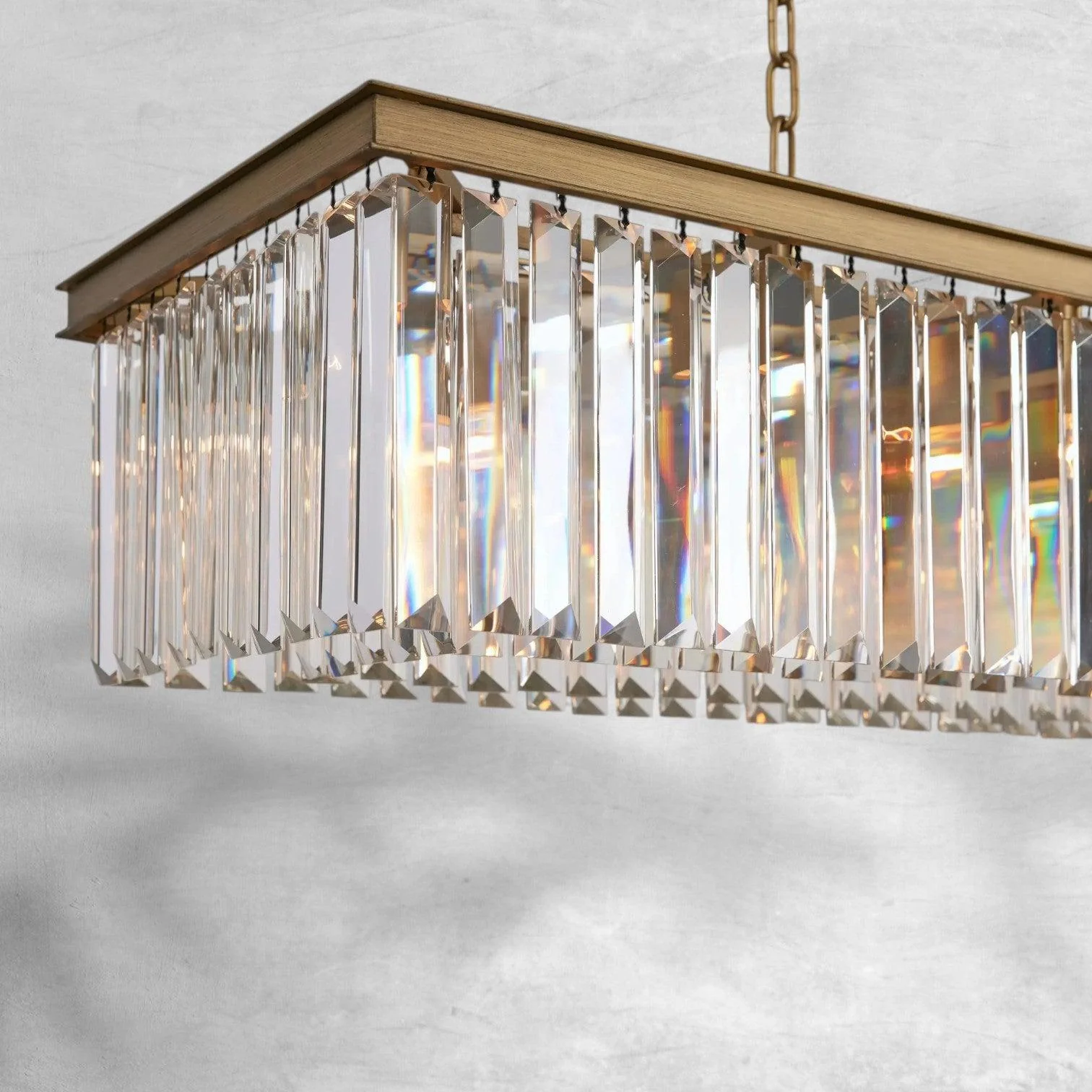 Leyland Rectangular Chandelier 60''72'' - Image 9