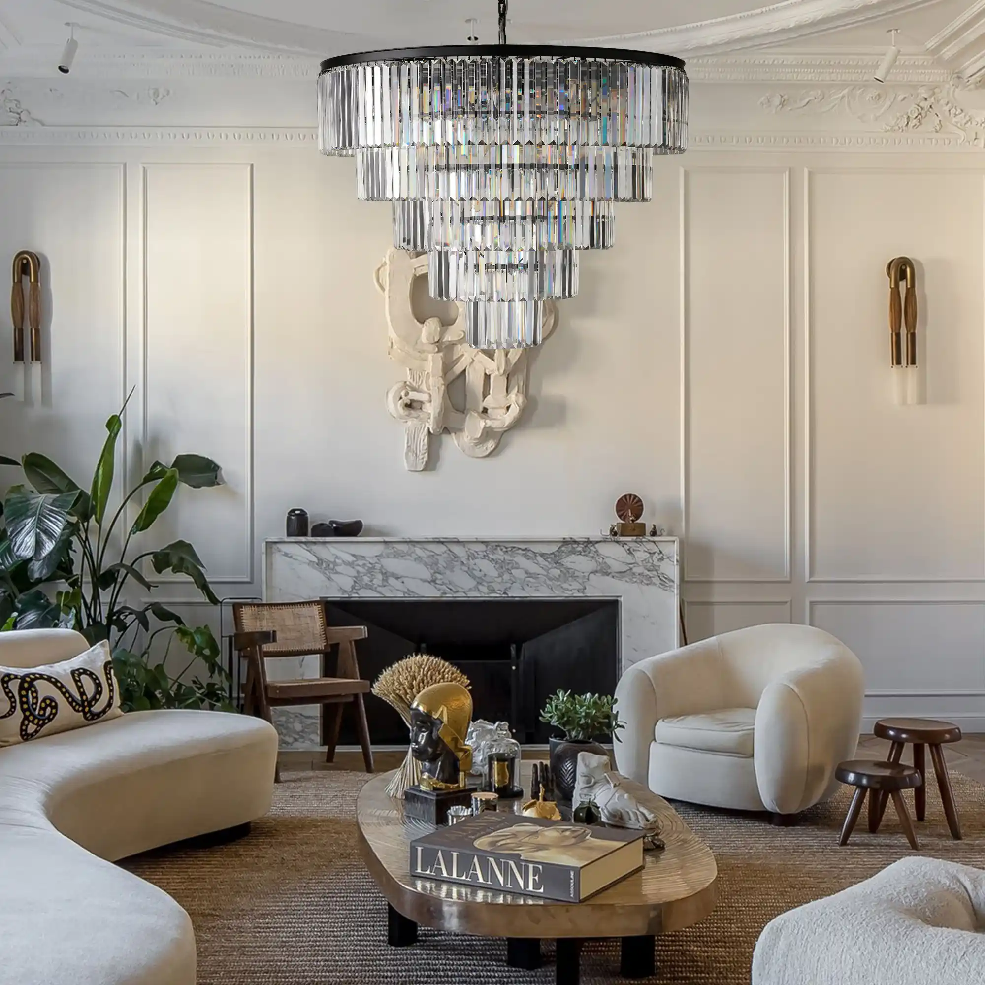 Leyland Tiered Round Chandelier - Image 10