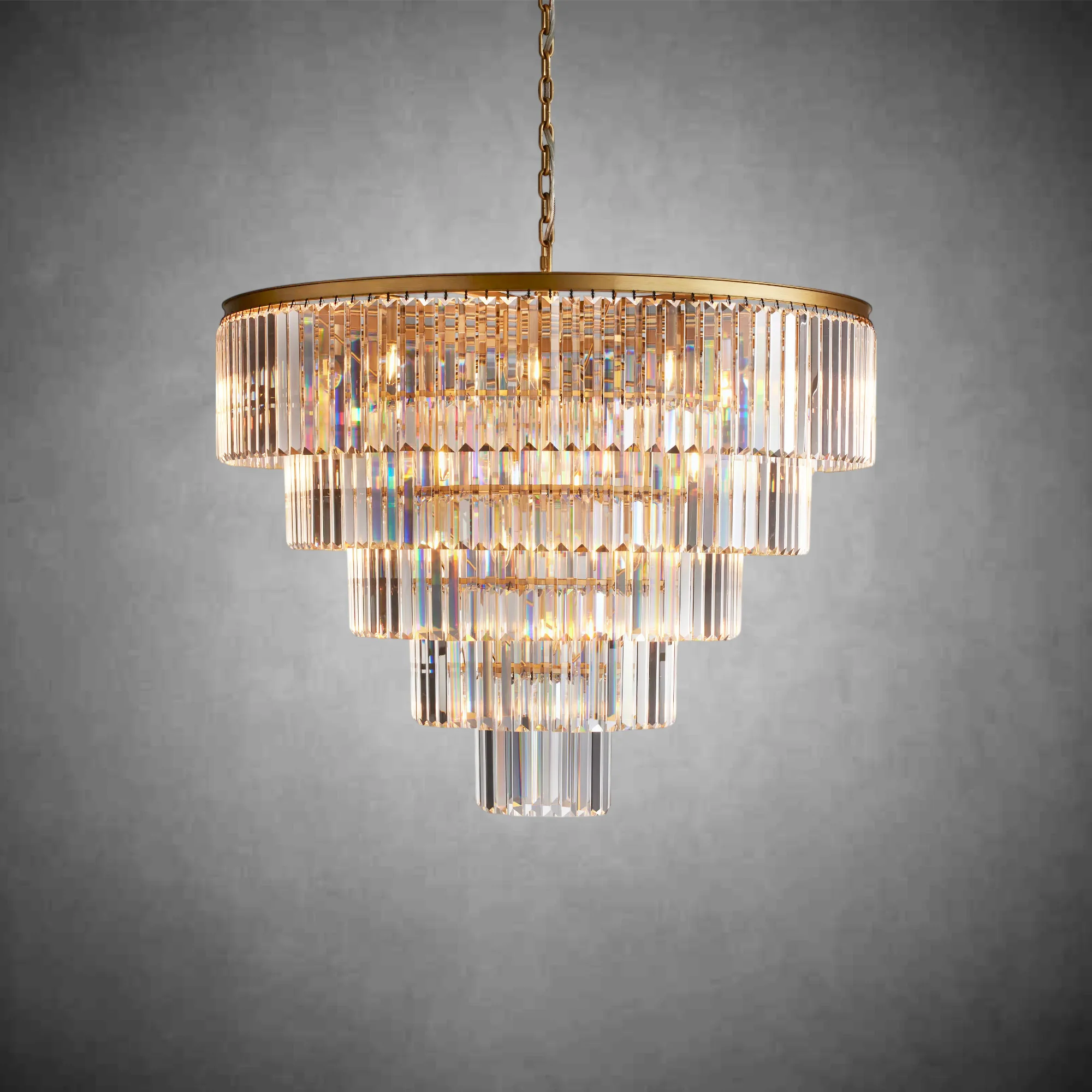Leyland Tiered Round Chandelier - Image 4