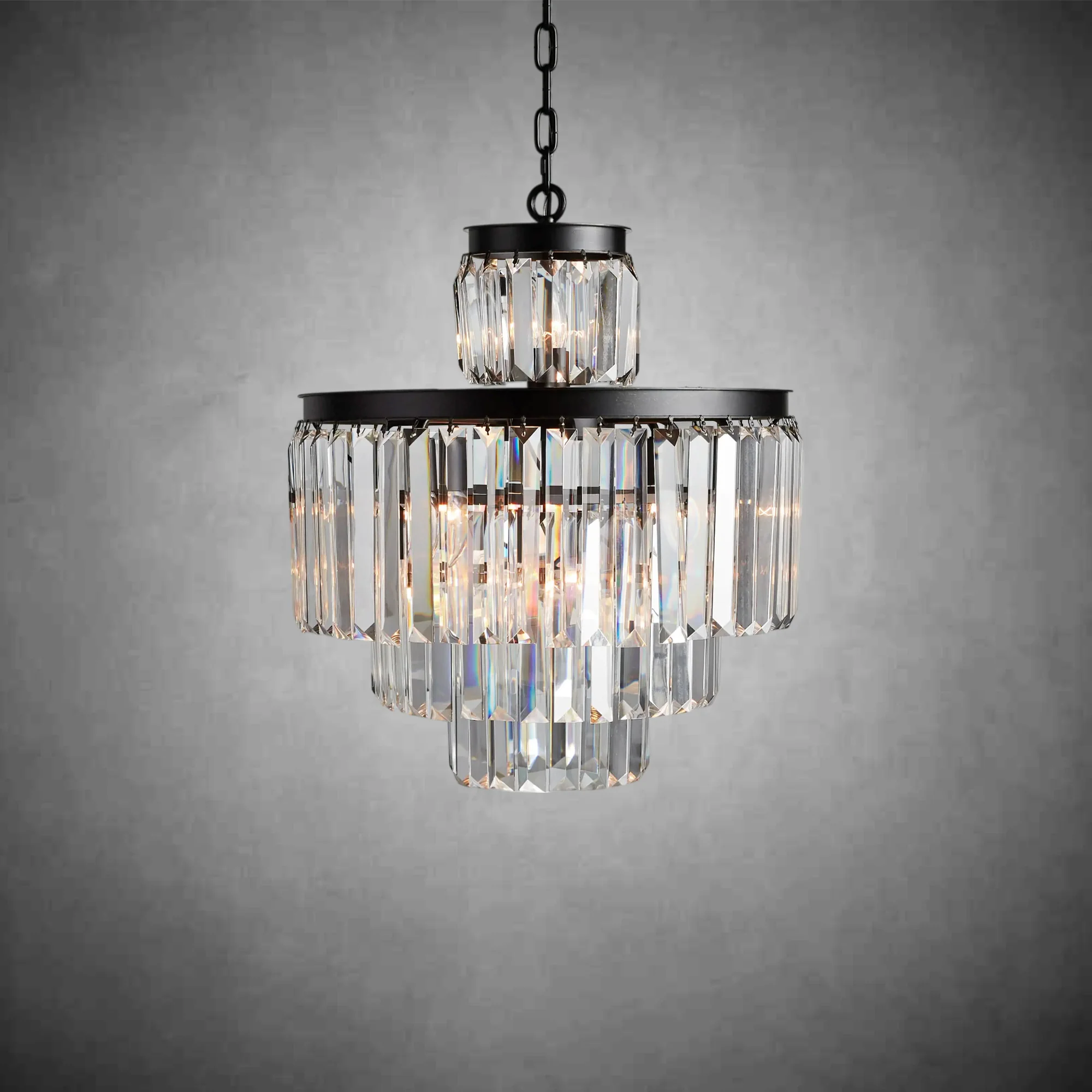 Leyland Tiered Round Chandelier Lighting - Image 4